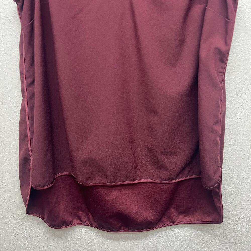 Lane Bryant Burgundy Sleeveless Blouse - Picture 4 of 11